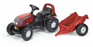 Rolly Kid Valtra with a Trailer - Pedal Tractor 