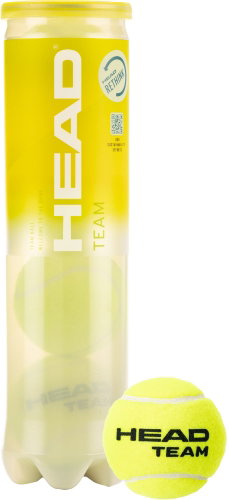 Head Team new (4 balls) - Tennis Ball - Main image