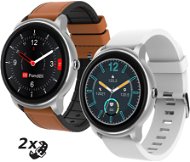 Smart Watch iGET FIT F60 Silver - Chytré hodinky