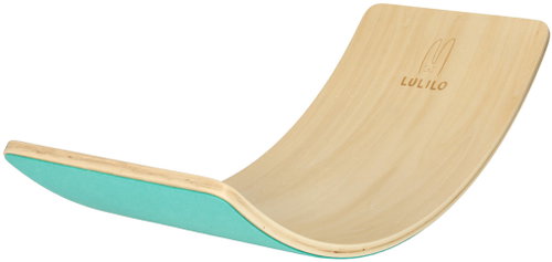 IKONKA Balancing board with felt LULILO AJLO, turquoise - Balance Board - Main image