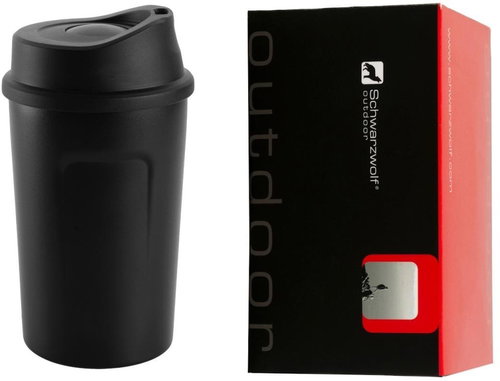 Schwarzwolf Liard black - Thermal Mug - Main image