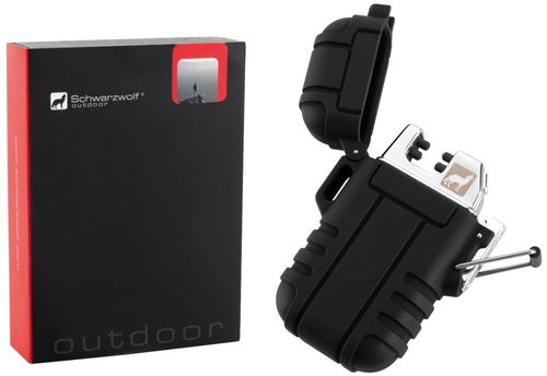 SCHWARZWOLF SANFORD eco-friendly rechargeable electric lighter, black - Lighter - Main image