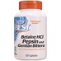 Doctor's Best Betaine HCL Pepsin & Gentian Bitters (hořec), 120 kapslí - Dietary Supplement