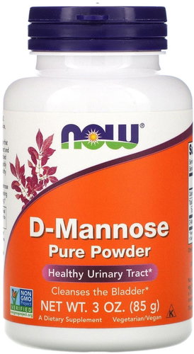 NOW Foods D-mannose, 85 g - Dietary Supplement - Main image