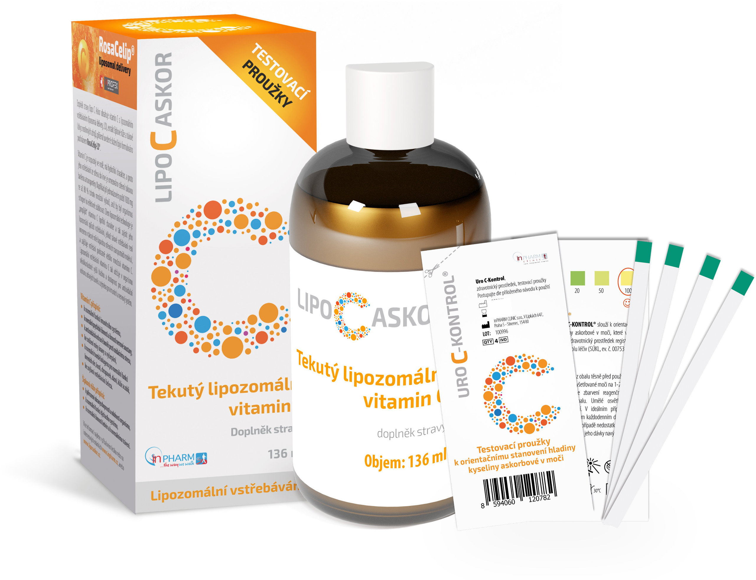 Příslušenství pro inPHARM Lipo C Askor Junior 110 ml