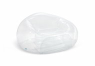 INTEX Nafukovací křeslo 66500 transparent beanless bag - Křeslo