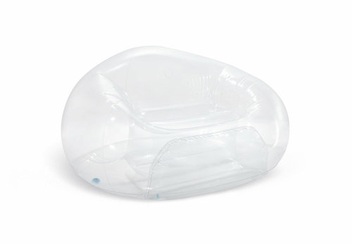 INTEX Nafukovací křeslo 66500 transparent beanless bag - Armchair - Main image