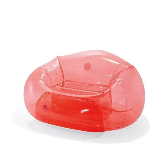 INTEX Nafukovací křeslo 66501 transparent beanless bag - Armchair - Main image