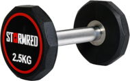 Stormred rubberized dumbbell 2,5 kg - Dumbell