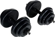 Stormred Cement Dumbbell szett 18 kg - Súlyzókészlet