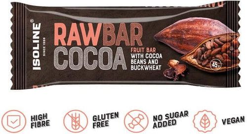 Isoline Raw bar Cocoa 45 g - Raw Bar - Main image
