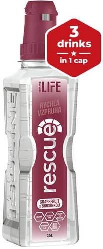Isoline Rescue Grapefruit with cranberry 500 ml - Energy Drink - Main image