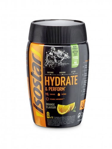 Isostar powder hydrate & perform 400g, pomeranč - Iontový nápoj - Hlavní obrázek