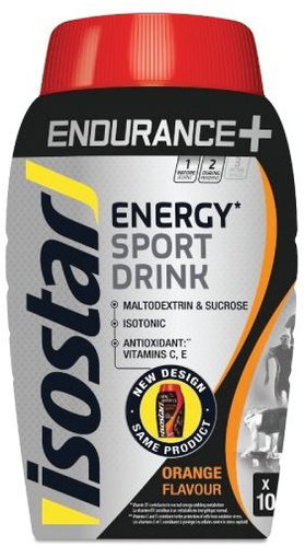 Isostar 790g Sport Energy Powder, Orange - Ionic Drink - Main image