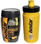 Isostar Hydrate & perform powder 400 g, pomeranč + bidon gratis  - Iontový nápoj