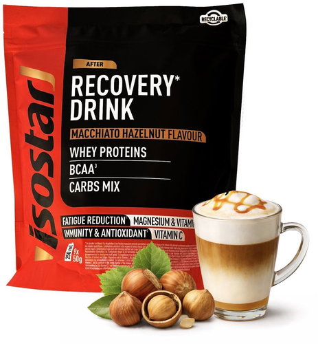 Isostar Recovery drink 450 g Macchiato - Športový nápoj - Hlavný obrázok