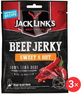 Jack Links Beef jerky sweet & hot 3 x 25g - Dried Meat