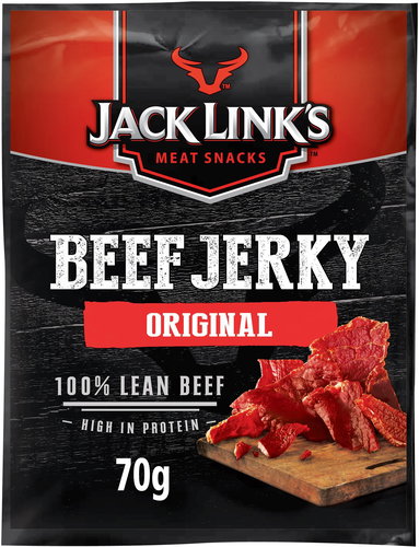 Jack Links Beef jerky original 70g - Dried Meat - Main image