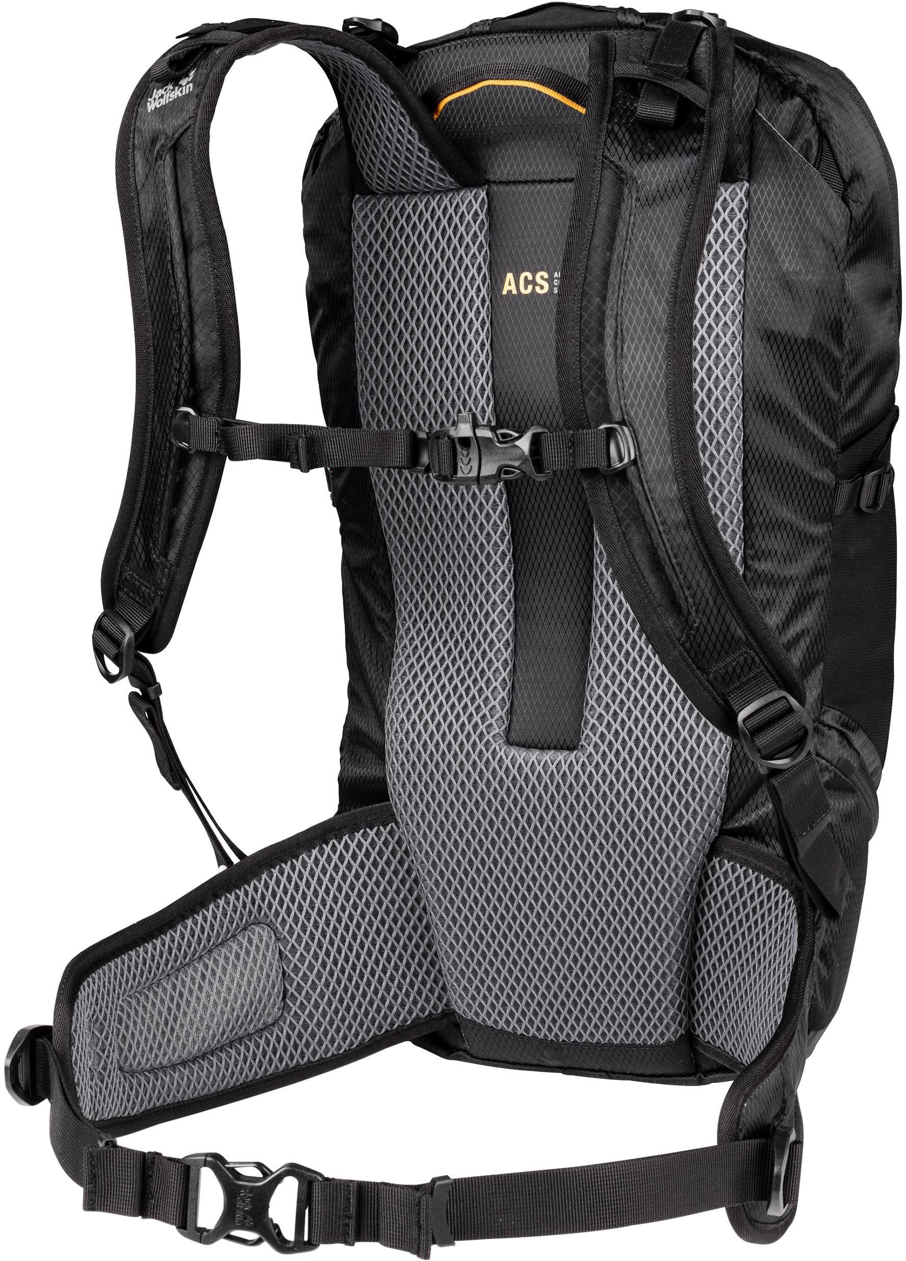 Jack Wolfskin Kingston 22 Pack Black Tourist Backpack Alza.cz