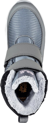 Jack Wolfskin Polar Wolf Texapore MID VC K, Grey/White, size EU 35/213mm - Trekking Shoes - Main image