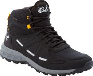 Jack Wolfskin Woodland 2 Tex Mid M black/yellow EU 45 / 280 mm - Trekking Shoes