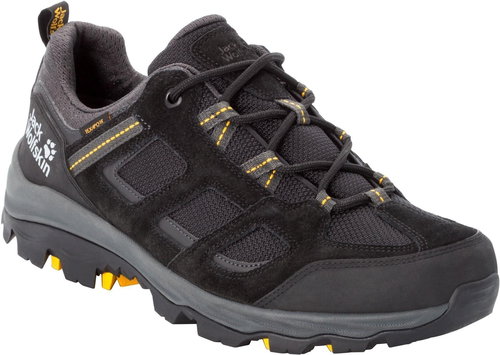 Jack Wolfskin Vojo 3 Texapore Low M, Black/Yellow, size EU 45.5/284mm - Trekking Shoes - Main image