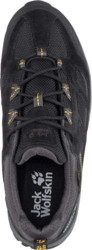 Jack Wolfskin Vojo 3 Texapore Low M, Black/Yellow, size EU 46/289mm - Trekking Shoes - Main image