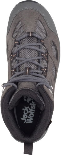Jack Wolfskin Vojo 3 Texapore Mid W, Grey/Pink, size EU 40.5/255mm - Trekking Shoes - Main image