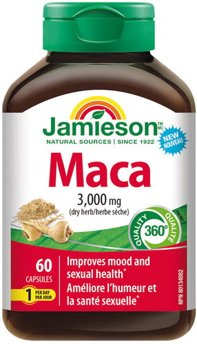 Jamieson Maca 3000 mg 60 kapslí - Maca - Main image
