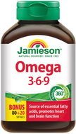 JAMIESON Omega 3-6-9 80 + 20 kapslí - Omega 3 6 9