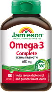 JAMIESON Omega-3 Complete 80 softgels - Omega 3