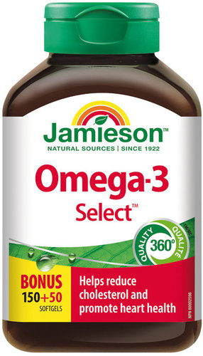 JAMIESON Omega-3 Select Bonus 150 + 50 kapslí - Omega 3 - Main image
