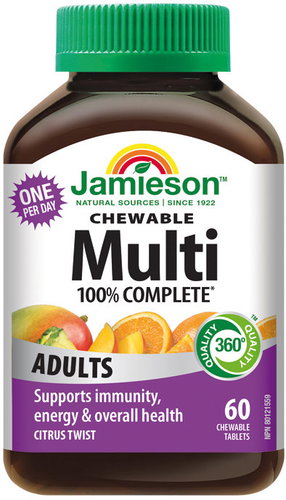 JAMIESON Multi Complete Citrus 60 Tablets - Multivitamin - Main image