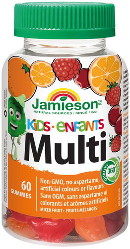 JAMIESON Multi KIDS Gummies 60 Tablets - Multivitamin - Main image