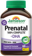 JAMIESON Prenatal Complete with DHA 60 Capsules - Dietary Supplement
