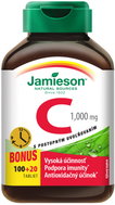 JAMIESON Vitamín C 1000 mg 120 tablet - Vitamin C