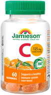 JAMIESON Vitamín C Gummies 125 mg pomeranč 60 pastilek - Vitamin C