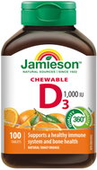 JAMIESON Vitamín D3 1000 IU pomeranč 100 tablet - Vitamin D3