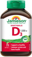 JAMIESON Vitamín D3 1000 IU Softgels 75 kapslí - Vitamin D3
