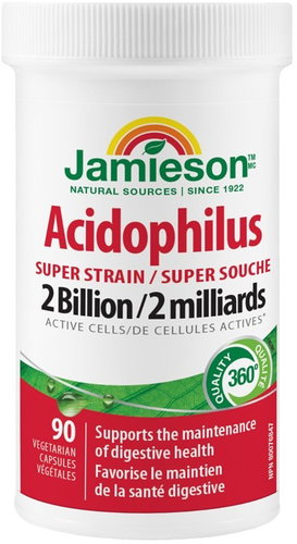 JAMIESON L. Super Acidophilus 10 Strains 90 Capsules - Probiotics - Main image