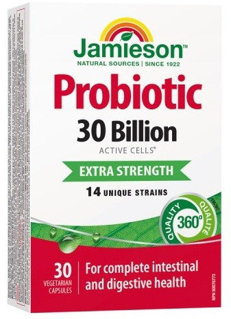 JAMIESON Probiotic 30 Billion 14 Strains 30 Capsules - Probiotics - Main image