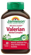 JAMIESON Relax & Sleep Valerian 200 mg complex 60 Tablets - Dietary Supplement