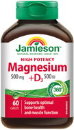 JAMIESON Magnesium 500 mg + vit D3 500 IU 60 tablet - Magnesium