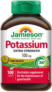 JAMIESON Potassium 100 mg 100 tablets - Dietary Supplement