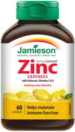 JAMIESON Zinc Lozenges + C + D Lemon 60 pastilek - Zinc