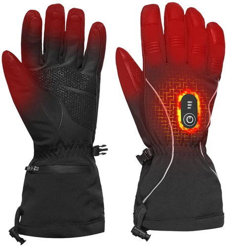 Touchless Savior women's black size. M - Heated Gloves - Main image