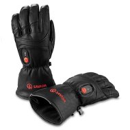 Touchless Savior full leather men's black sizing. M - Heated Gloves