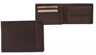 Bugatti Men's leather casual format, brown - Wallet