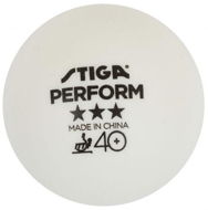 Table Tennis Balls Stiga Perform***, ITTF, White, 3pcs - Míčky na stolní tenis