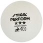 Stiga Perform***, ITTF, White, 3pcs - Table Tennis Balls
